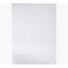Porte-visuel - Présentoir - A5 - Incliné - Transparent - Pour photo, menu, document