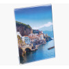 Porte-visuel - Présentoir - A5 - Incliné - Transparent - Pour photo, menu, document