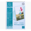 photo-Porte-visuel - Présentoir - A4 - Incliné - Transparent - Pour photo, menu, document
