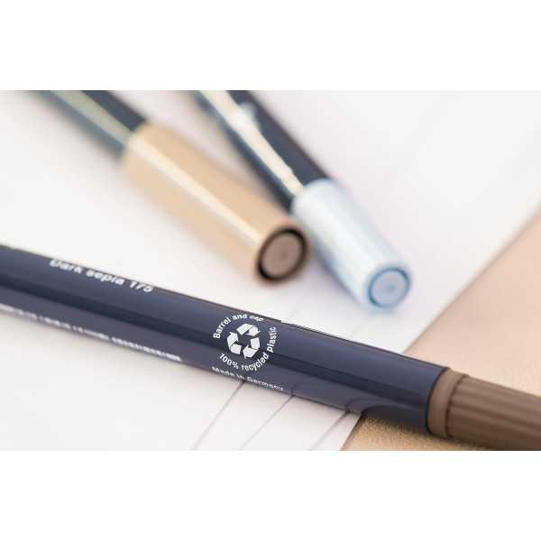 6 Feutres de coloriage - A base d'alcool - Double pointes - Goldfaber - Faber Castell