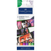Photo - 6 Feutres de coloriage - A base d'alcool - Double pointes - Goldfaber - Faber Castell