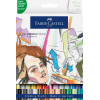 Photo - 24 feutres de coloriage - A base d'alcool - Double pointes - Faber Castell - Goldfaber