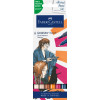Photo - 6 Feutres de coloriage - A base d'alcool - Double pointes - Manga - Faber Castell - Goldfaber