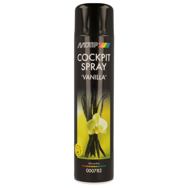 photo-Produit nettoyant - Pour intérieur de voiture - Parfum vanille - MoTip - 600ml