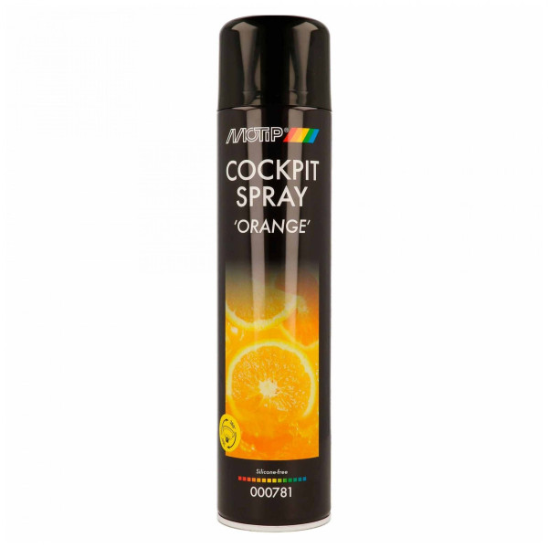 photo-Produit nettoyant - Pour intérieur de voiture - Parfum orange - MoTip - 600ml