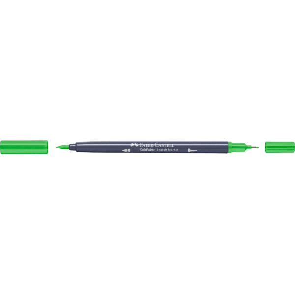 Feutre de coloriage - Faber-Castell - Goldfaber Sketch - Vert Feuille - 112