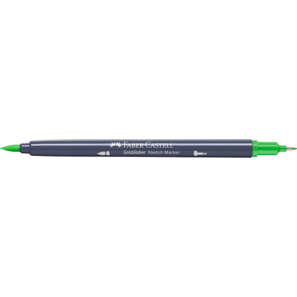 Feutre de coloriage - Faber-Castell - Goldfaber Sketch - Vert Feuille - 112