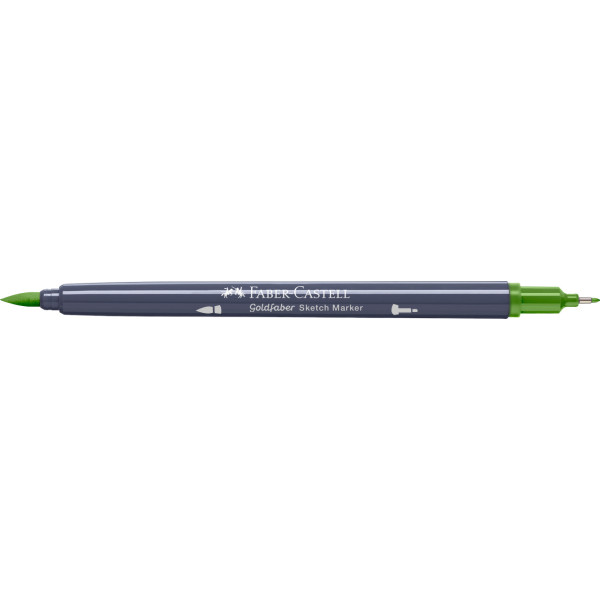 Feutre de coloriage - Faber-Castell - Goldfaber Sketch - Terre Verte jaunâtre - 168