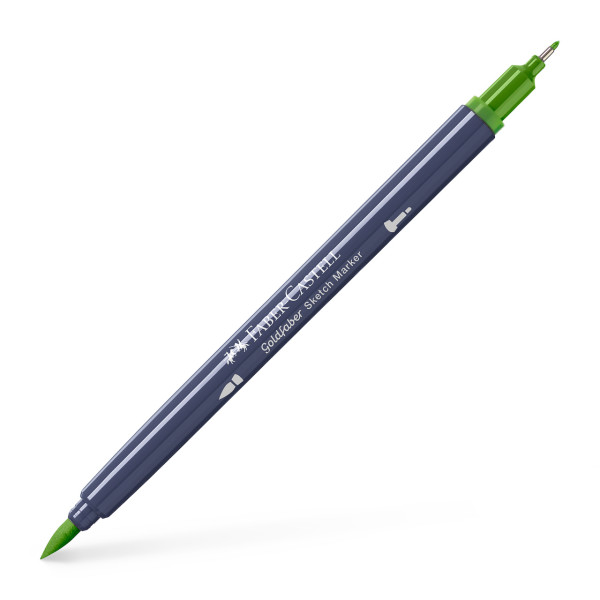 Photo - Feutre de coloriage - Faber-Castell - Goldfaber Sketch - Terre Verte jaunâtre - 168