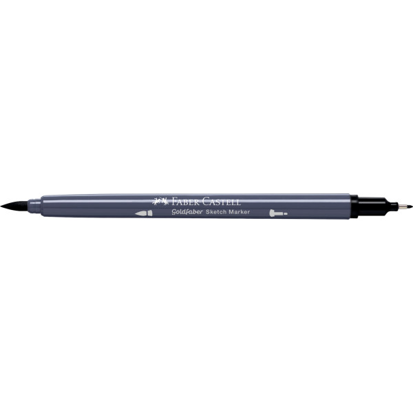 Feutre de coloriage - Faber-Castell - Goldfaber Sketch - Noir - 199