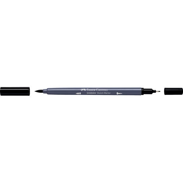 Feutre de coloriage - Faber-Castell - Goldfaber Sketch - Noir - 199