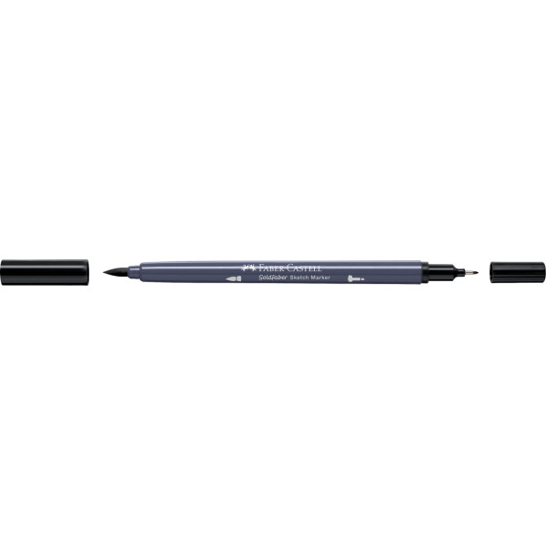 Feutre de coloriage - Faber-Castell - Goldfaber Sketch - Gris naturel - 336