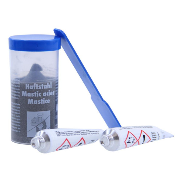 Colle pour métal en acier - Fer - Métaux - Réparation - Auto - Moto - Presto - 125g