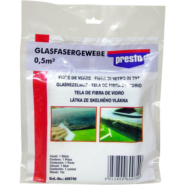photo-Toile - Fibres de verre - Structure moyenne - Pour réparation - Carrosserie - 0,5m²