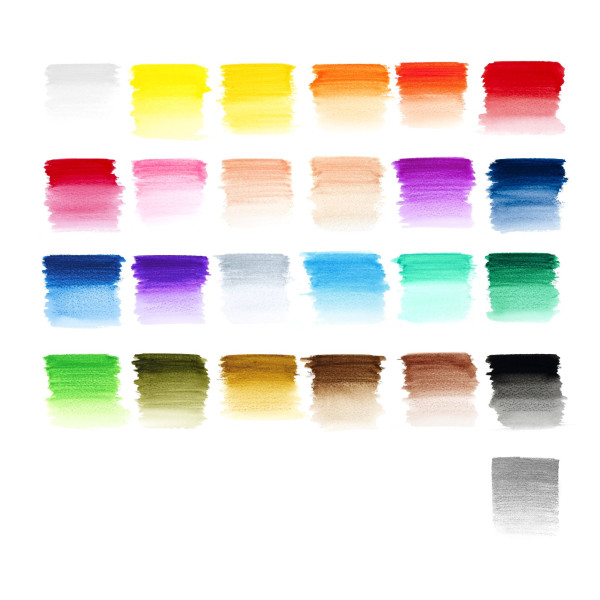Set De 26 Crayons De Couleur - Aquarellable - Studio Collection - Windsor et Newton