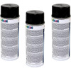 3 bombes peinture rallye noir brillant - 400 ml - Dupli-Color