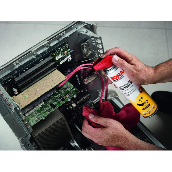 Produit nettoyant - Composants électroniques - Contacts électriques - SONAX - 400ml