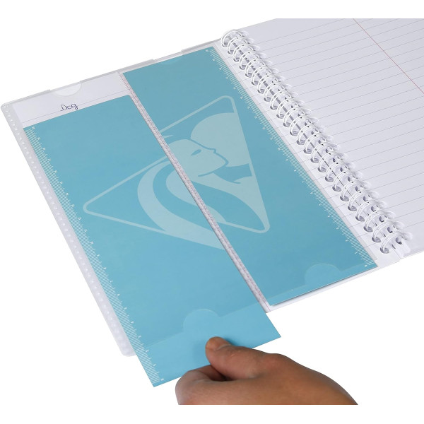 Carnet de vocabulaire - 11x17cm - Polypro - Avec spirales - KoverBook - Clairefontaine