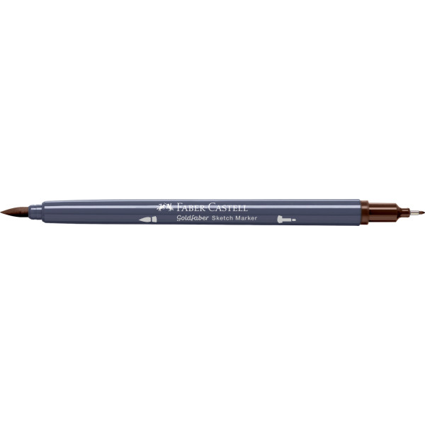 Feutre de coloriage - Faber-Castell - Goldfaber Sketch - Burnt umber - 280