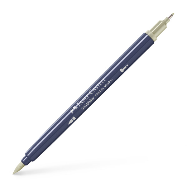 Photo - Feutre de coloriage - Faber-Castell - Goldfaber Sketch - Green clay - 315
