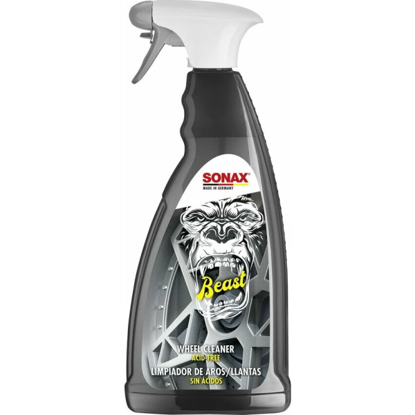 photo-Produit nettoyant - Jantes - Auto - La Bête - Sans acide - SONAX - 1L