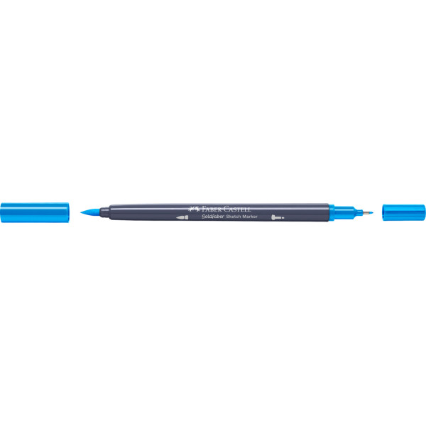 Feutre de coloriage - Faber-Castell - Goldfaber Sketch - Azure blue - 449