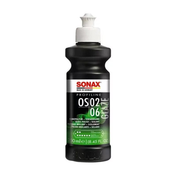 photo-Vernis - Polissage doux - Tout en 1 - Carrosserie - SONAX - Profiline - 250ml
