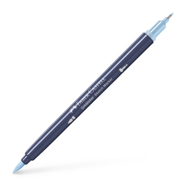 Photo - Feutre de coloriage - Faber-Castell - Goldfaber Sketch - Light pigeon blue - 452