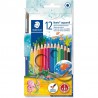 photo-12 crayons de couleur - Aquarellable -  Staedtler - Noris Aquarell