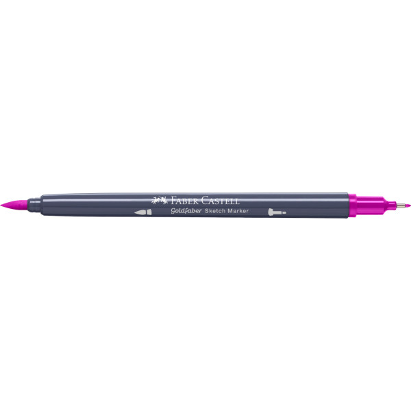 Feutre de coloriage - Faber-Castell - Goldfaber Sketch - Middle purple pink - 125