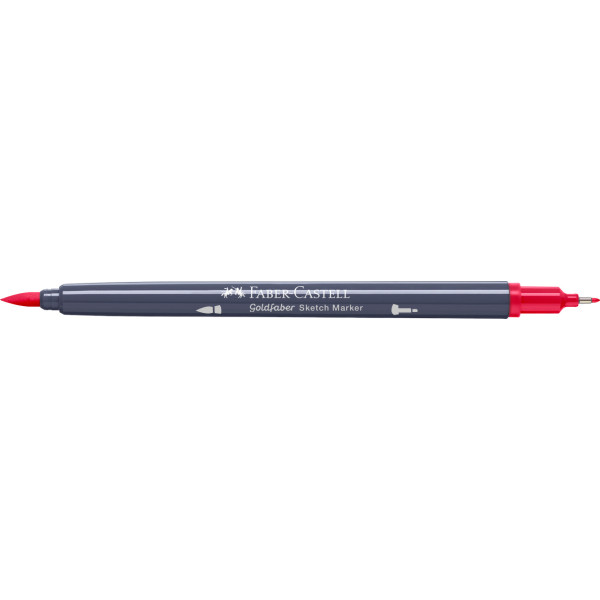 Feutre de coloriage - Faber-Castell - Goldfaber Sketch - Permanent carmine - 126
