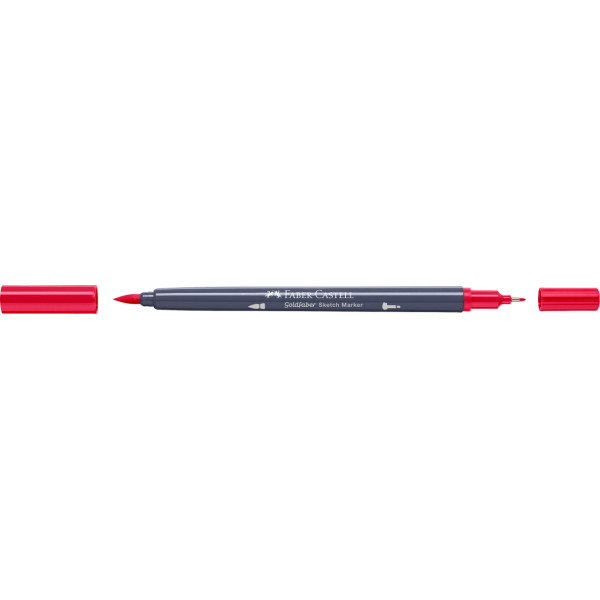 Feutre de coloriage - Faber-Castell - Goldfaber Sketch - Permanent carmine - 126