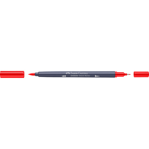Feutre de coloriage - Faber-Castell - Goldfaber Sketch - Scarlet red - 118