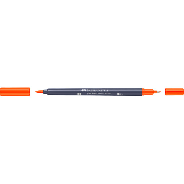 Feutre de coloriage - Faber-Castell - Goldfaber Sketch - Dark cadmium - 115