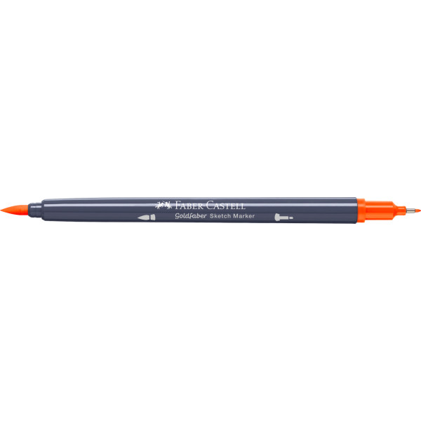 Feutre de coloriage - Faber-Castell - Goldfaber Sketch - Dark cadmium - 115