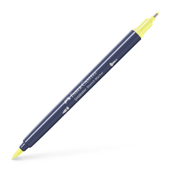 Photo - Feutre de coloriage - Faber-Castell - Goldfaber Sketch - Light yellow glaze - 104