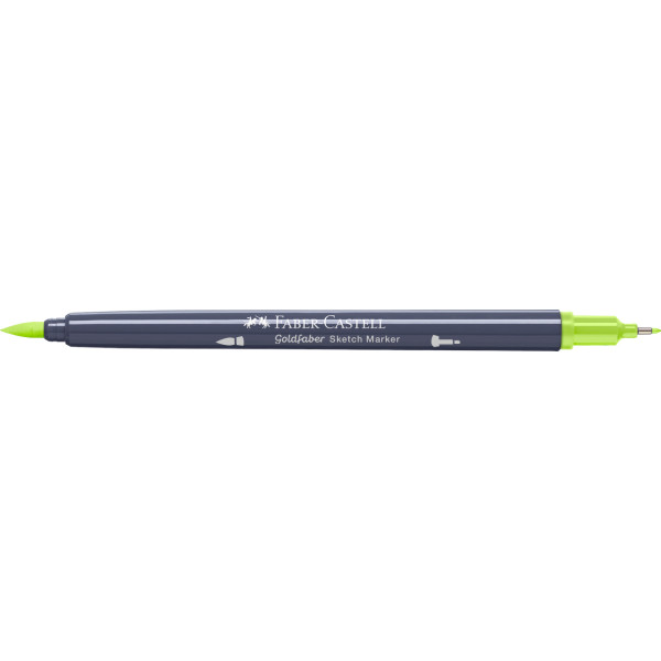 Feutre de coloriage - Faber-Castell - Goldfaber Sketch - Dull lime - 207