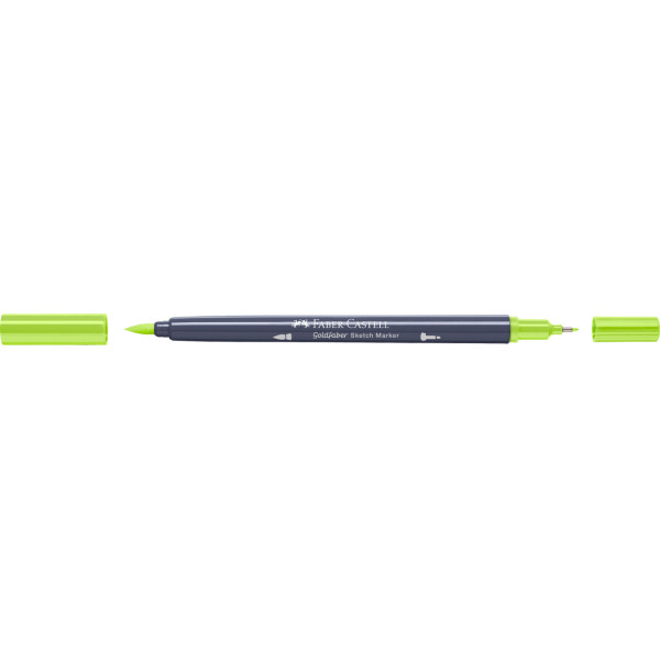 Feutre de coloriage - Faber-Castell - Goldfaber Sketch - Dull lime - 207
