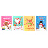 4 cartes de vœux - Diamond painting - Joyeux noël - Ctop