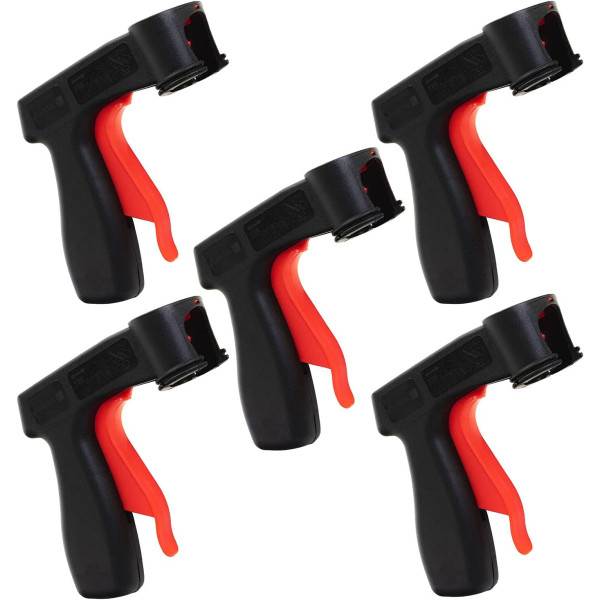 5 pistolets professionnel pour bombe de peinture spray gun SURDISCOUNT