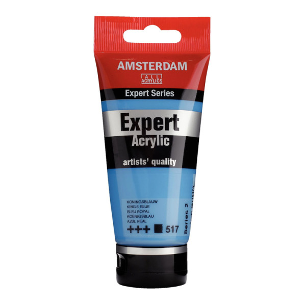 photo-Tube de peinture acrylique - Bleu Royal 517 - Expert Acrylic - Amsterdam