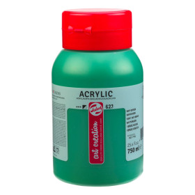 photo-Peinture acrylique - Vert de Vessie - 623 - Pot de 750 ml - Talens Art Creation