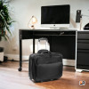 Trolley Polyester Pour Pc Portable De 17 Pouces - 4 Compartiments - Noir - Cristo