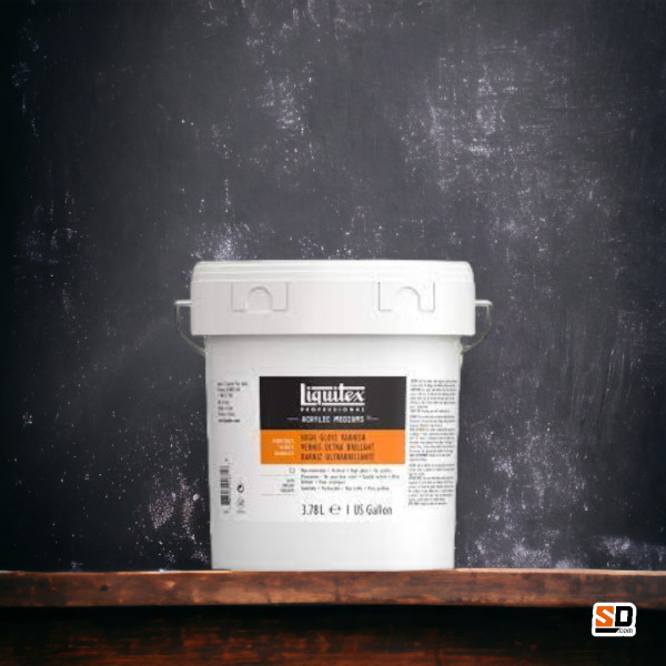 Vernis - Ultra Brillant - Peinture acrylique - 3,78L Liquitex