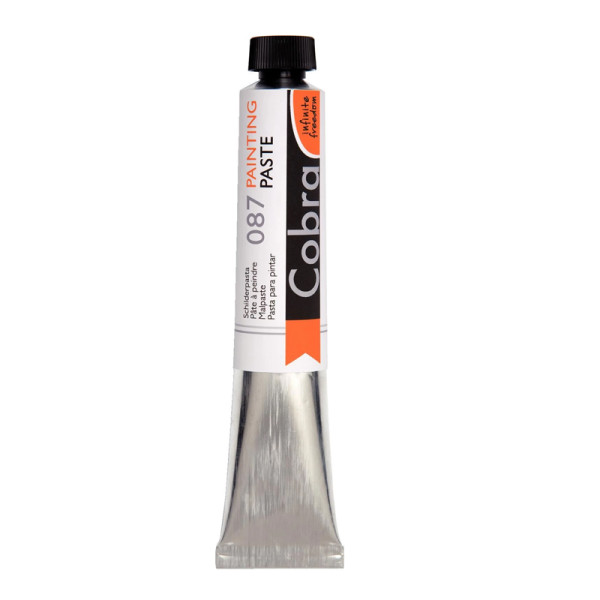 photo-Pâte à peindre - Médium pour peinture à l'huile - Incolore - Cobra - 60ml