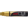 Marqueur - Craie - Pointe large - Or - Uni chalk marker - Uni-Ball