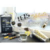 Marqueur - Craie - Pointe large - 15 mm - Or - Uni chalk marker - Uni-Ball