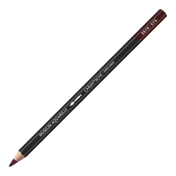 photo-Crayon de couleur - Aquarelle - Laque carminée - Caran d'Ache - Museum Aquarelle