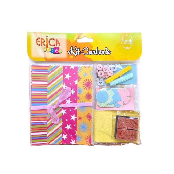 Photo - Kit carterie - Scrapbooking - Anniversaire - Erica