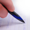 12 stylos roller - Bleu - Mine de 0,7mm - Air - Uni-Ball